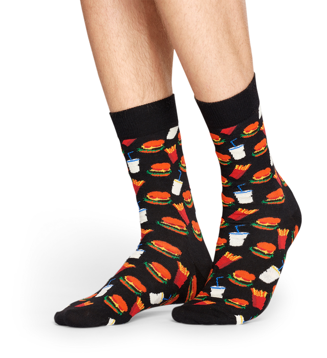 Femme Homme Néon Chaussettes de Sport Rainbow Socks 6 paire